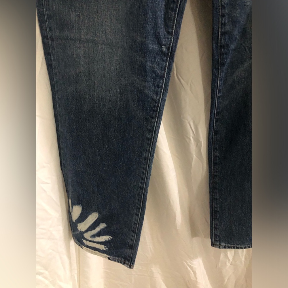 Madewell The Dean Easy Straight shibori wash Rigid Jeans size 30 brand new - Picture 13 of 17